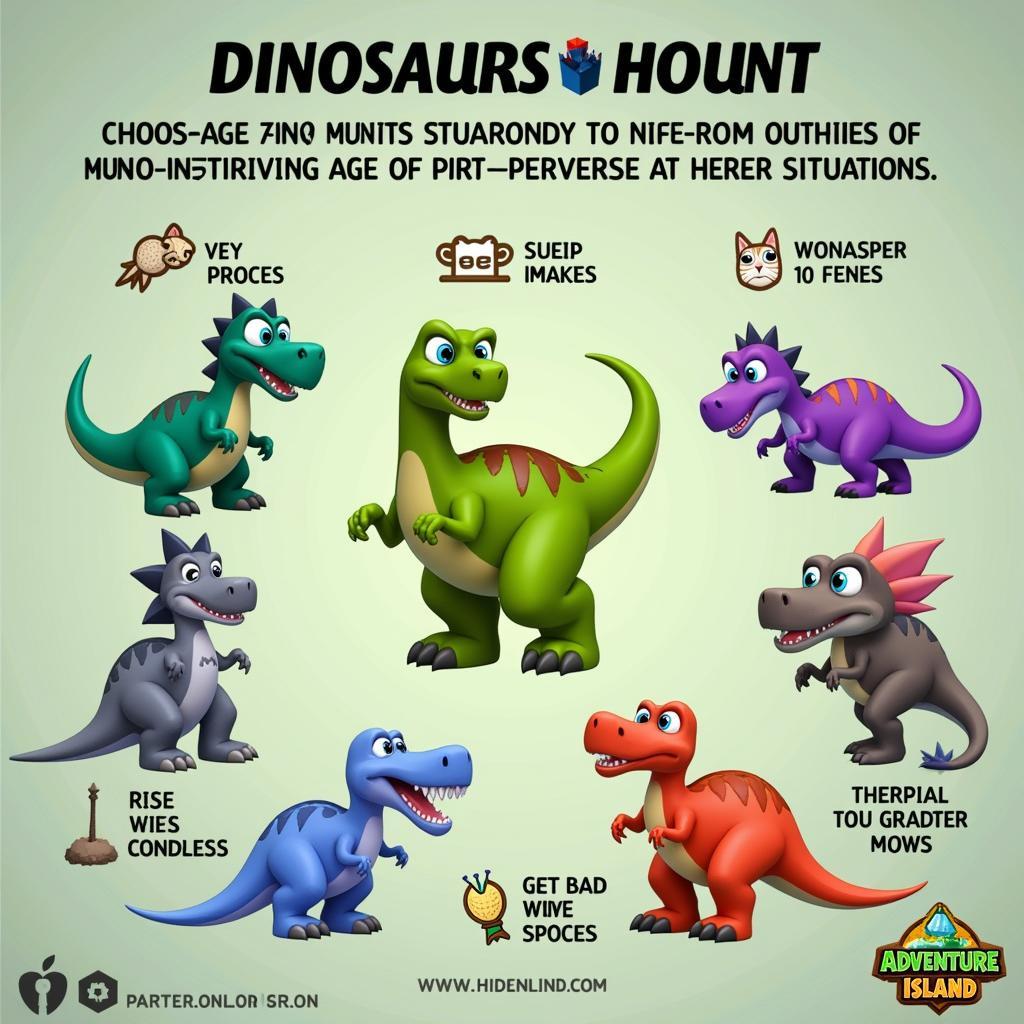 Adventure Island Online Dinosaur Mounts