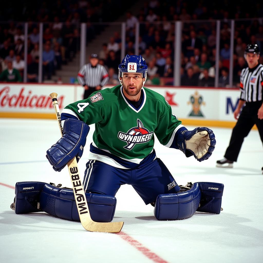 Al Smith in Action for the Hartford Whalers