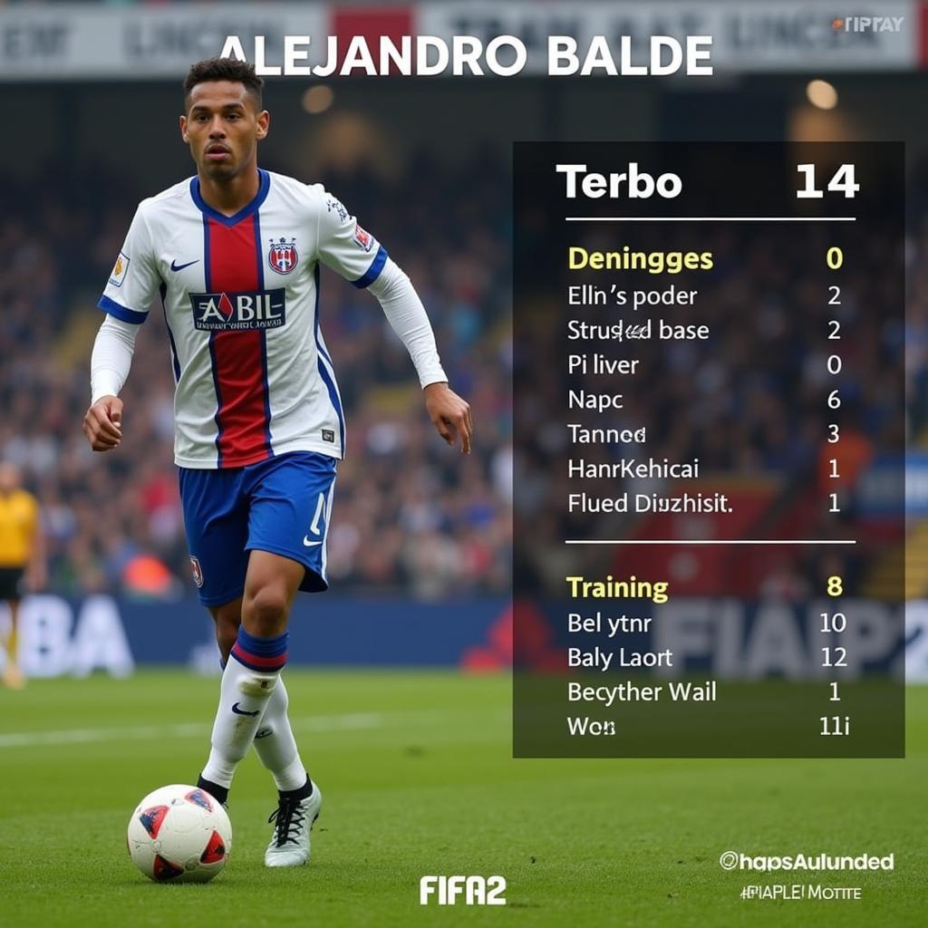 Alejandro Balde in FIFA 22 Career Mode