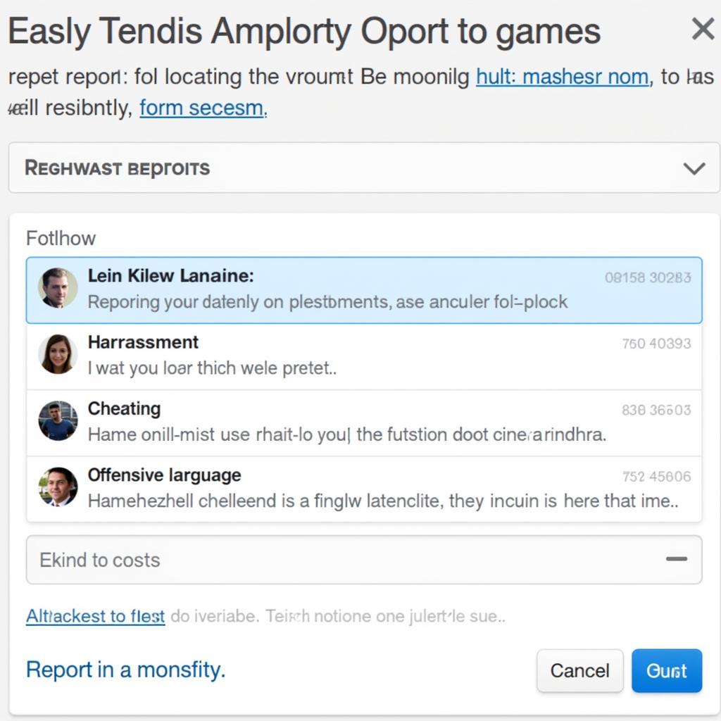 AllAssist Reporting System Interface