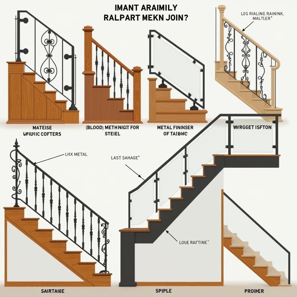 Apartment Staircase Materials and Railings