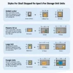 Apex Self Storage Unit Sizes and Dimensions