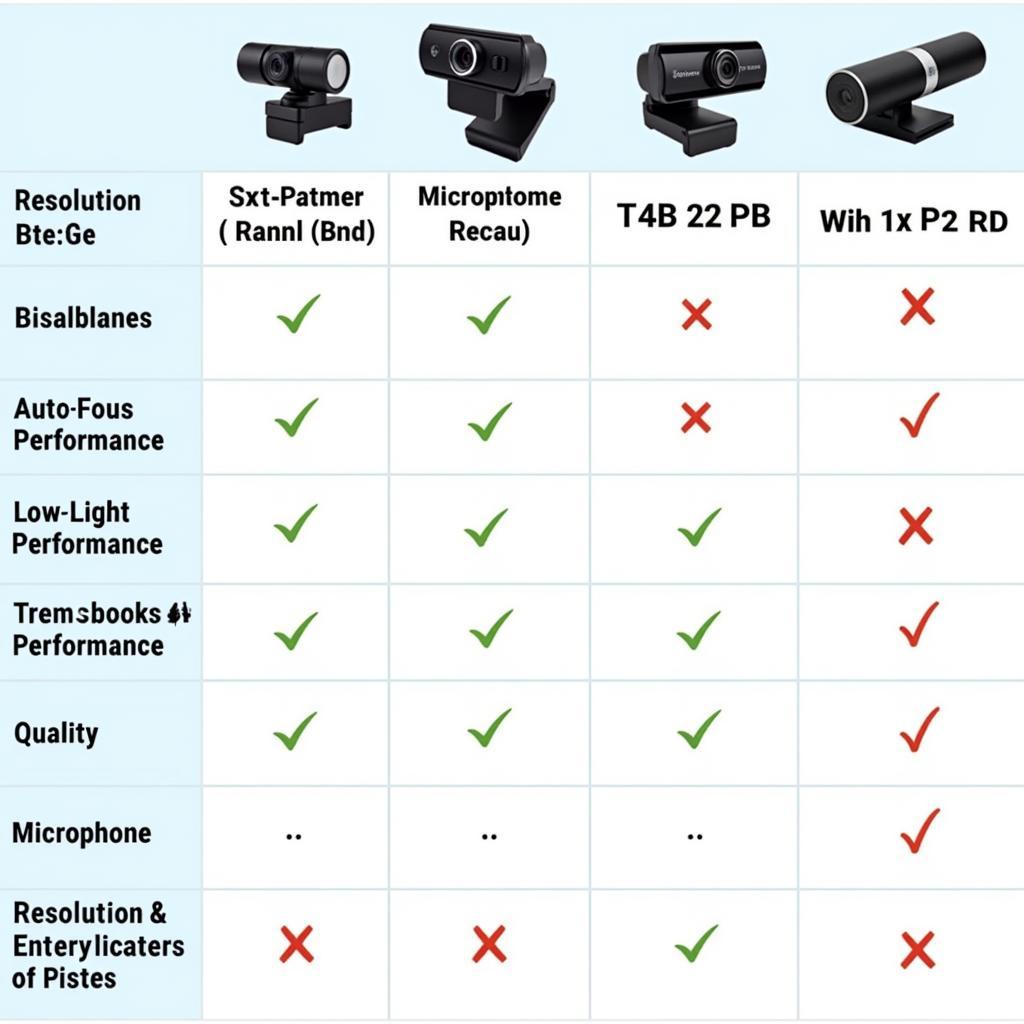 Apex Webcam Features Comparison