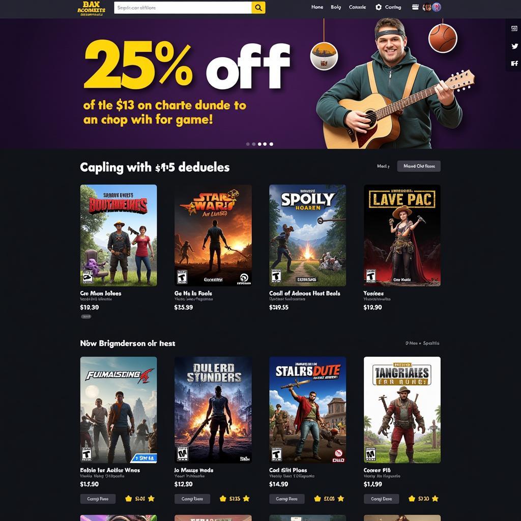 Applying a 25% off discount to game prices