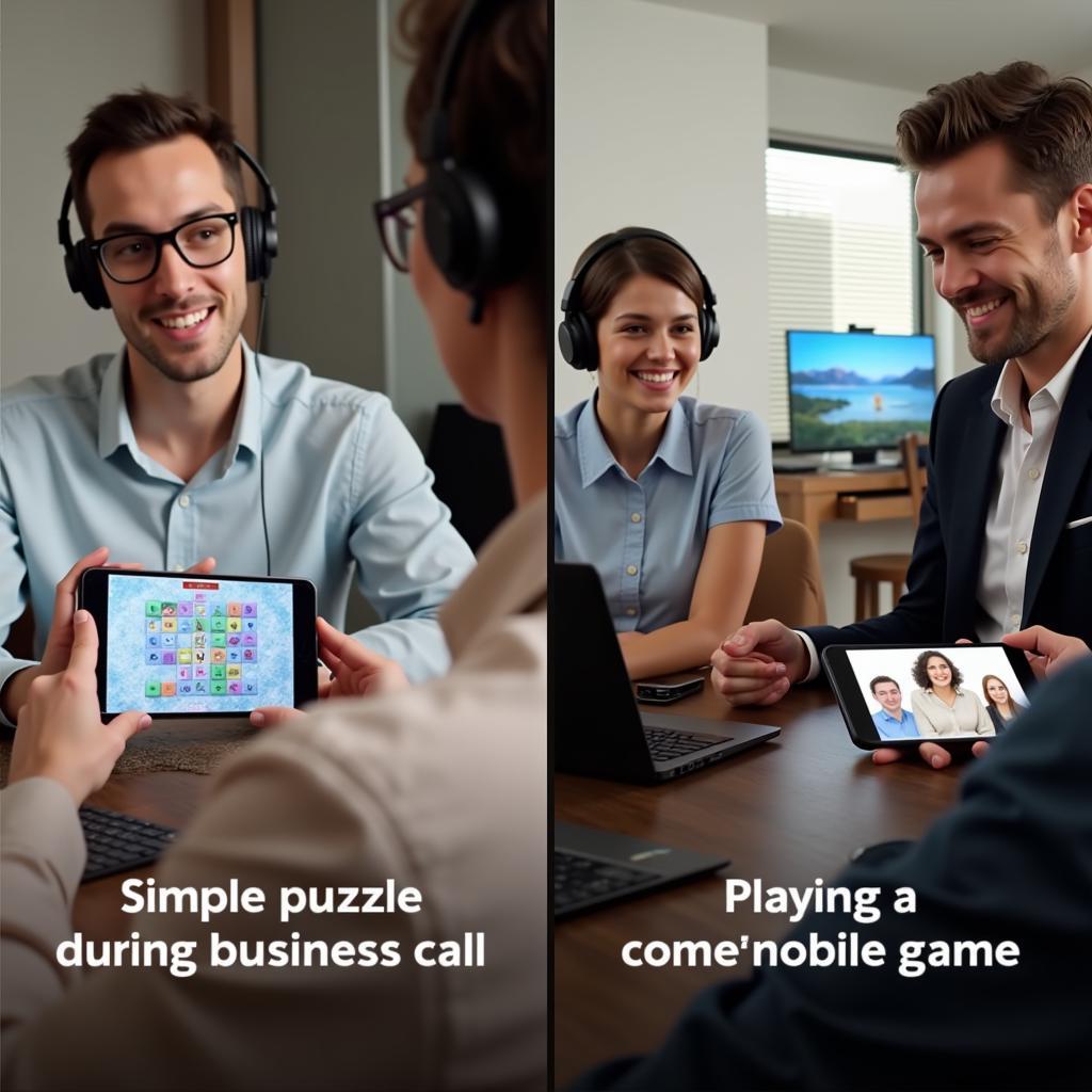 Appropriate Games for Different Call Types