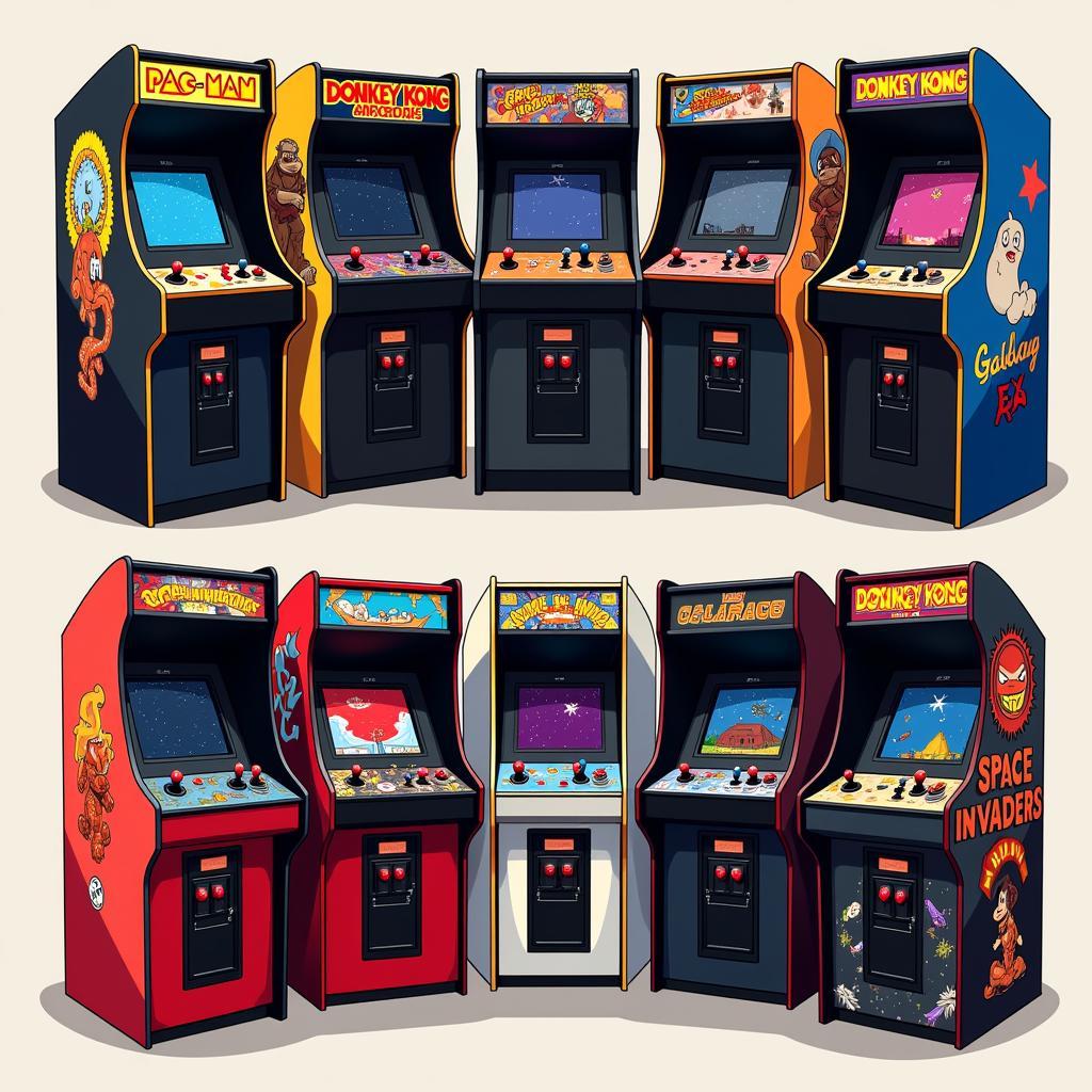 Classic Arcade Games from the Golden Age