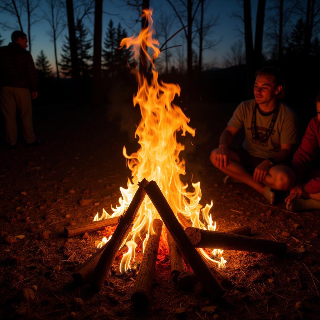 Arizona Native American Fire Ceremony