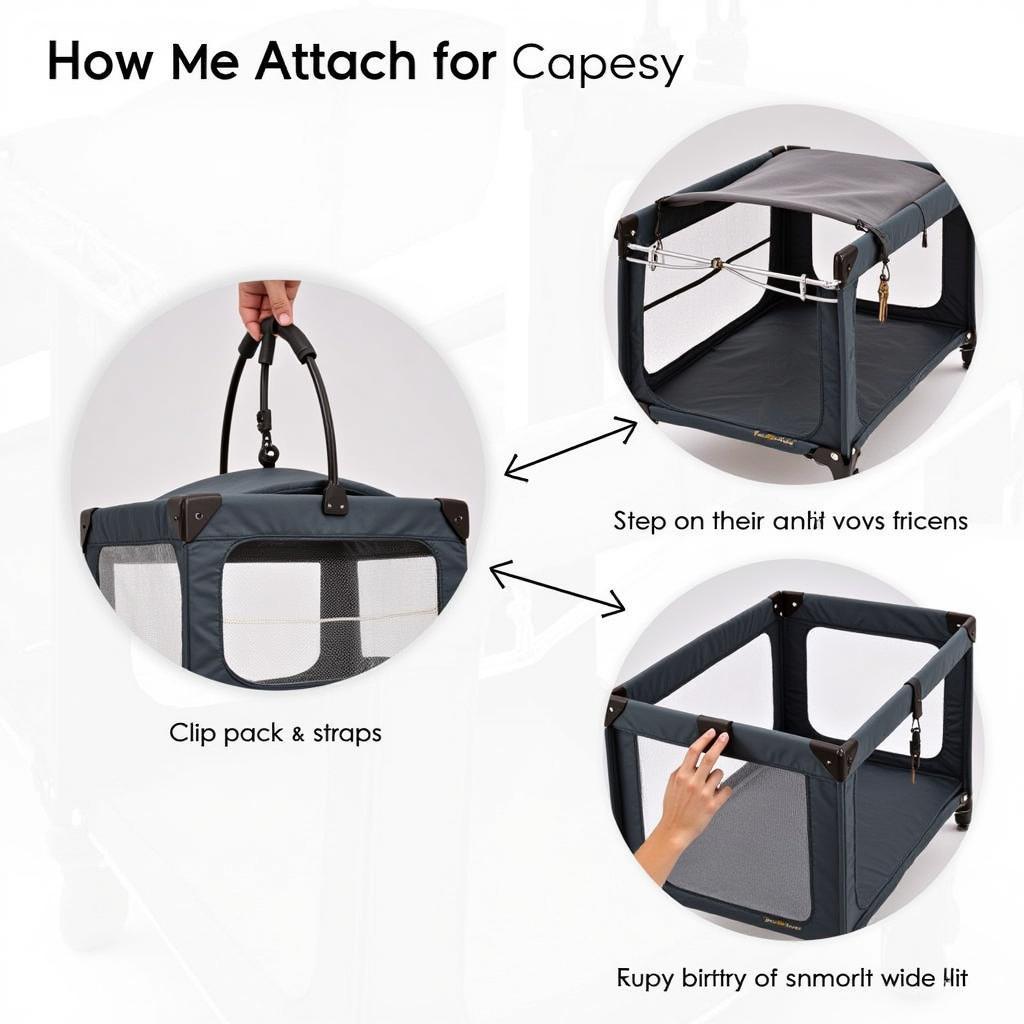 Attaching a Pack and Play Canopy