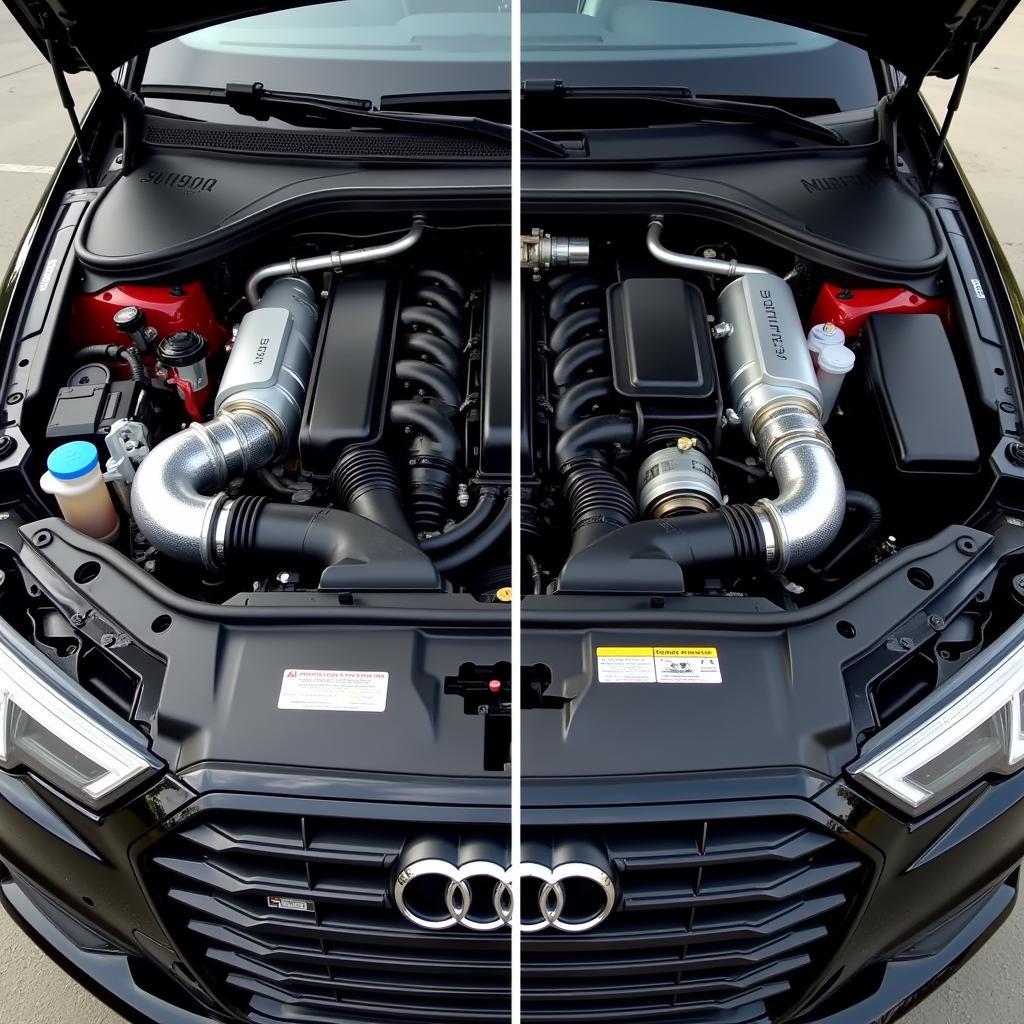 Audi and Toyota Engine Comparison