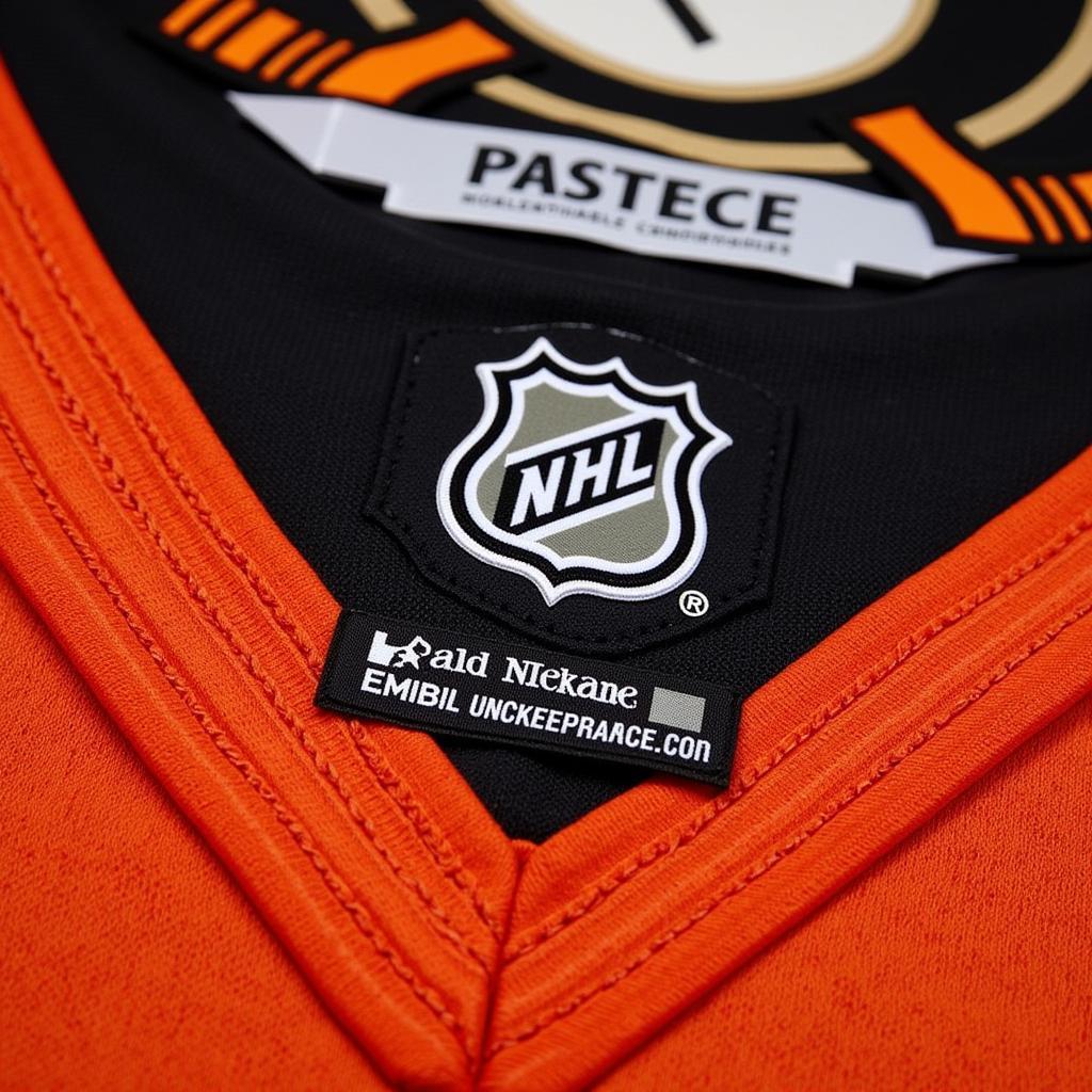 Authenticating the Anaheim Ducks 30th Anniversary Jersey