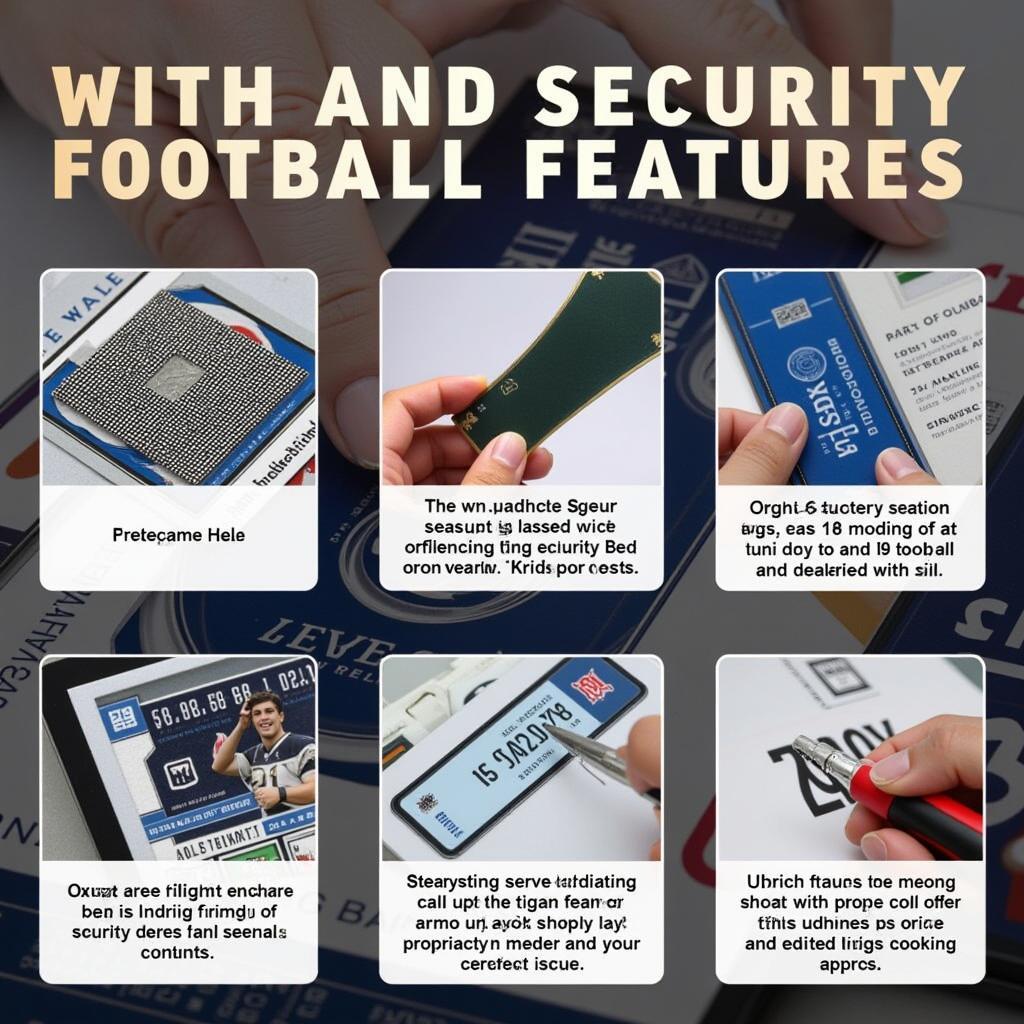 Authenticating Explosive Football Cards