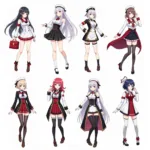 Azur Lane Loading Screen Character Design Showcase