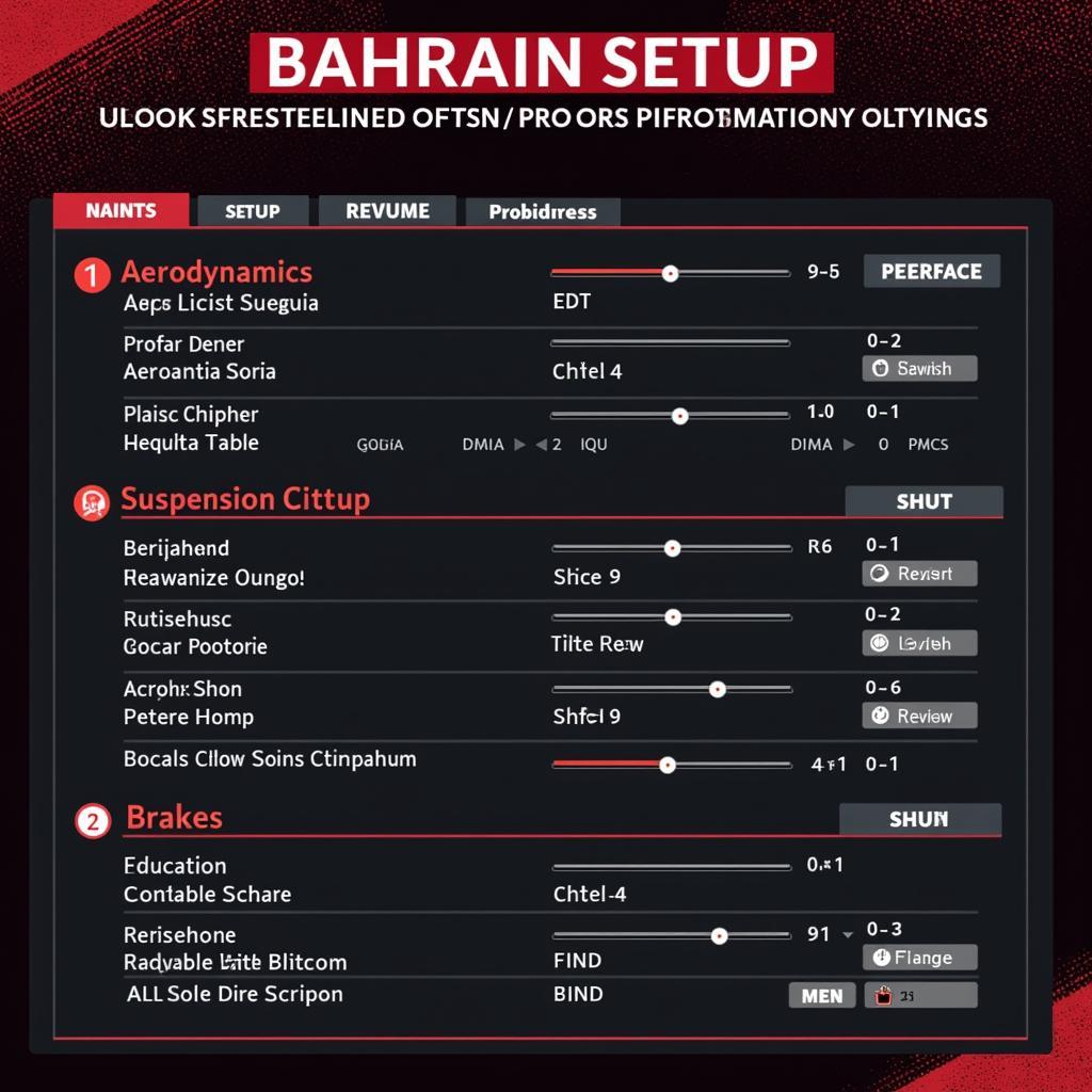 Bahrain F1 23 Complete Setup