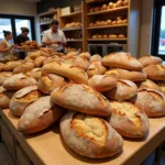 Artisanal Bakery Bread Display