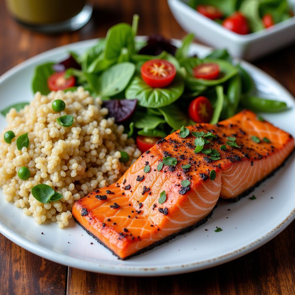 Balanced Pre-Game Meal Example