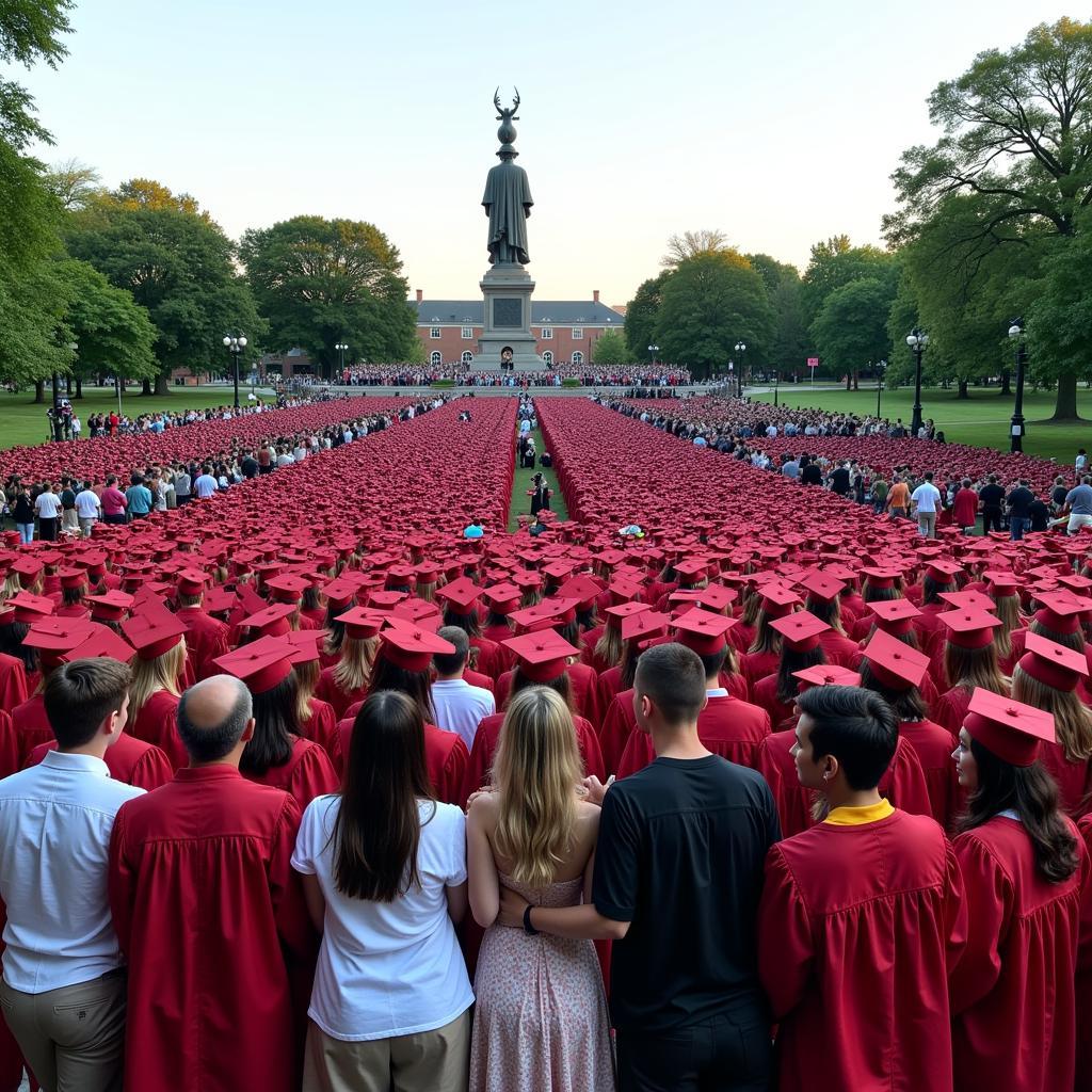 Ball State University Graduation Ceremony