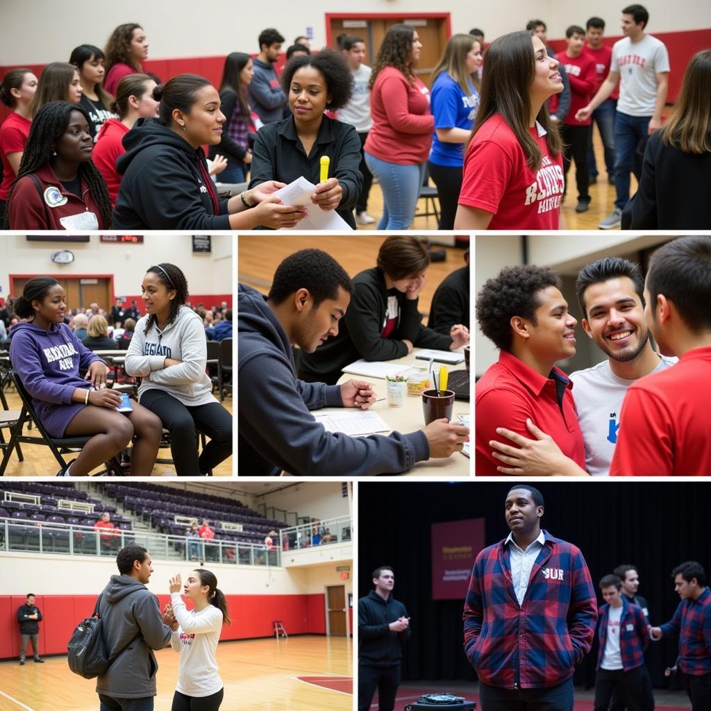 Ball State University Students Participating in Extracurricular Activities