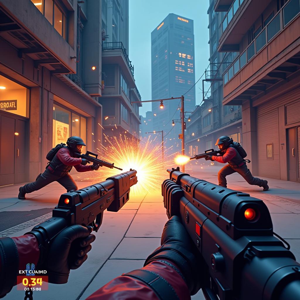 Ballistic Unblocked Gameplay Screenshot