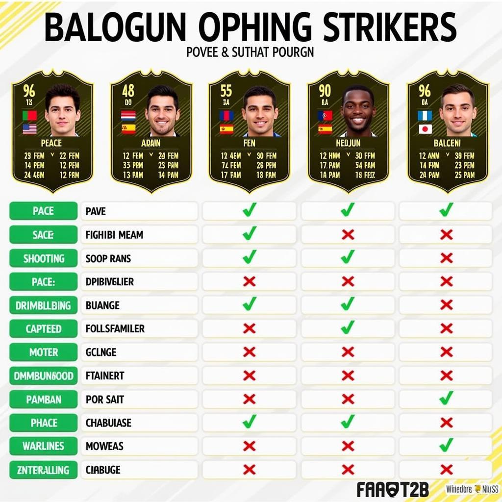 Balogun FIFA 23 Ultimate Team Comparison