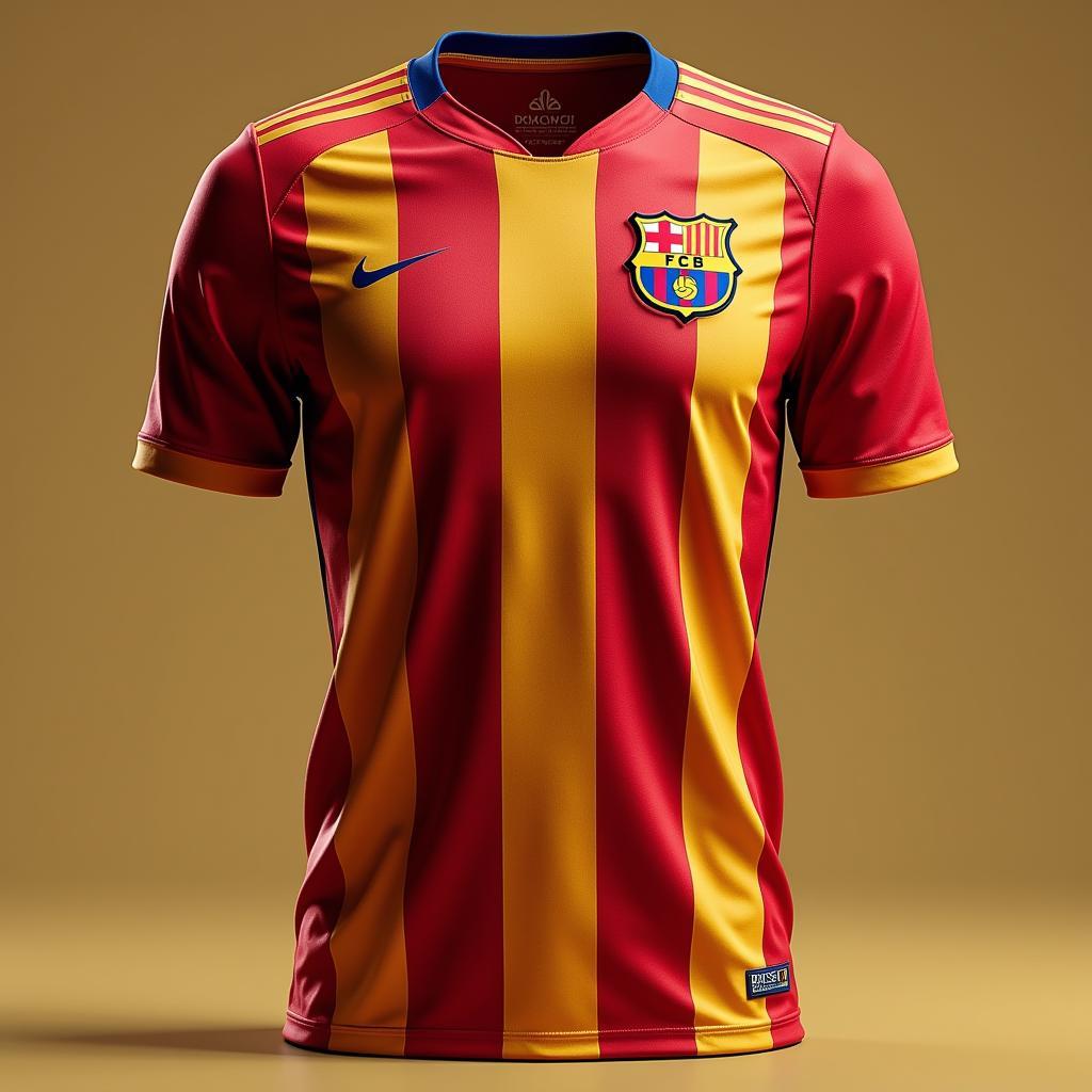 Barca Alternate Kit Senyera Inspired Design