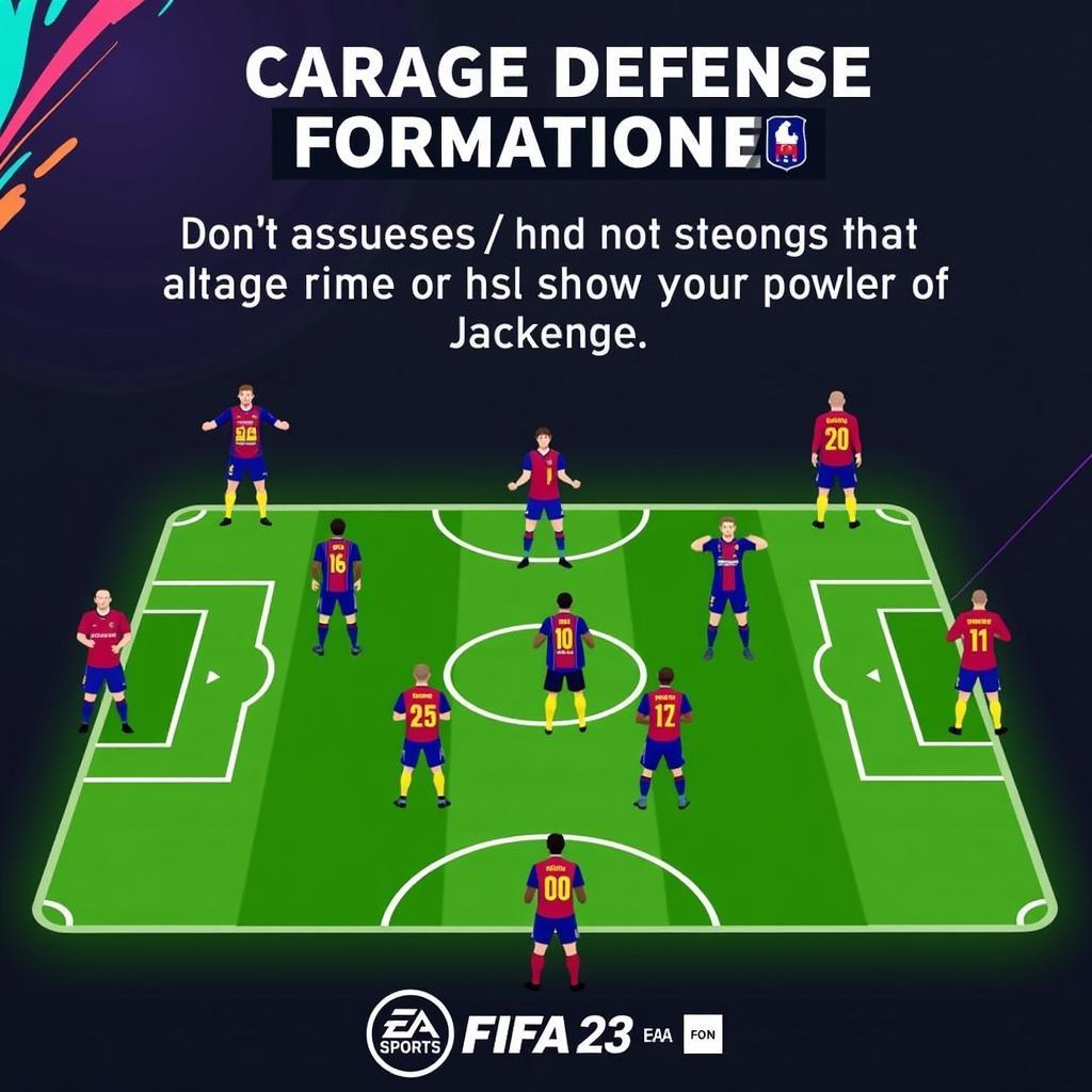 Barcelona's defensive strategies in FIFA 23