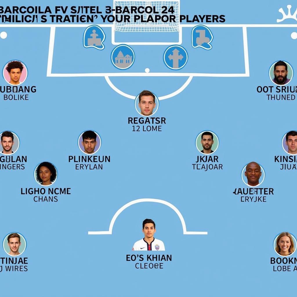 Barcola FC 24 Tactical Analysis: Formation and Player Positioning