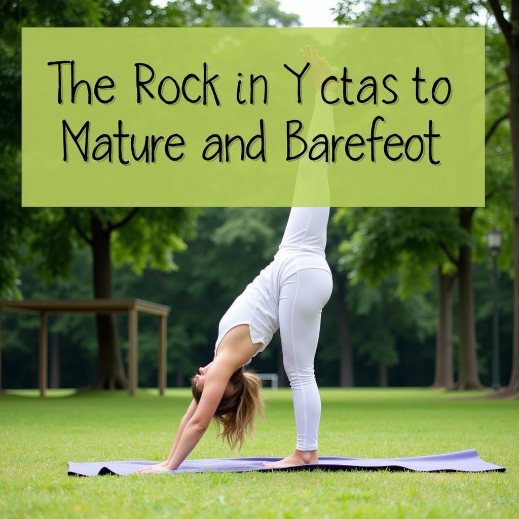 Barefoot Yoga in the Park