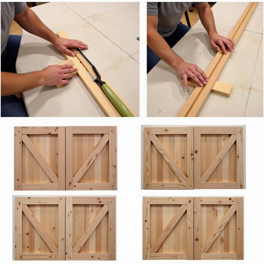 Step-by-Step Barn Door Construction Process