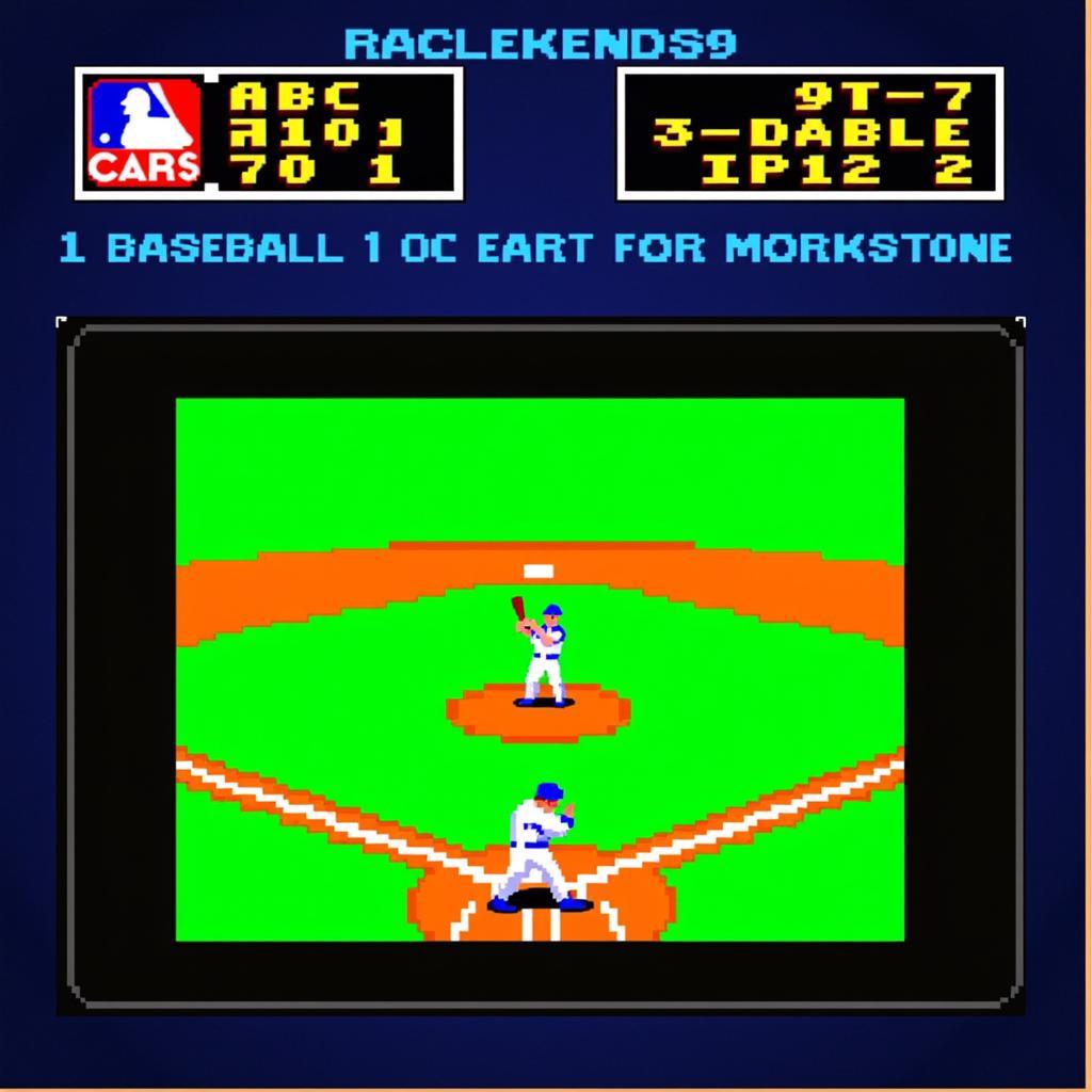 Retro Arcade Baseball Legends Gameplay