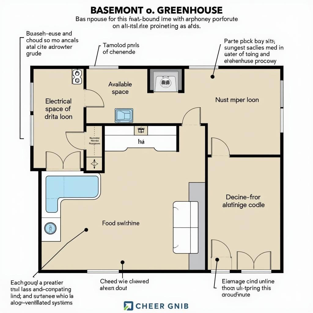 Basement Greenhouse Layout Planning