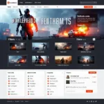 Battlefield 2 Hub Interface