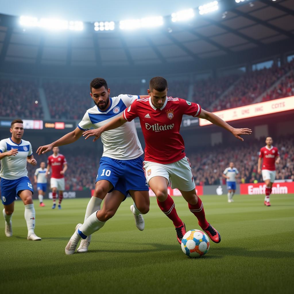 Battlefield HS Soccer Gameplay Screenshot