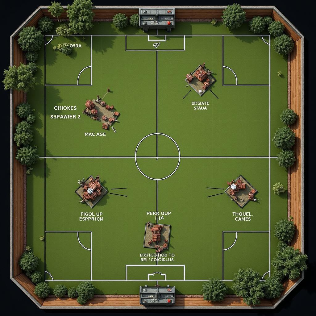 Battlefield HS Soccer Map Overview