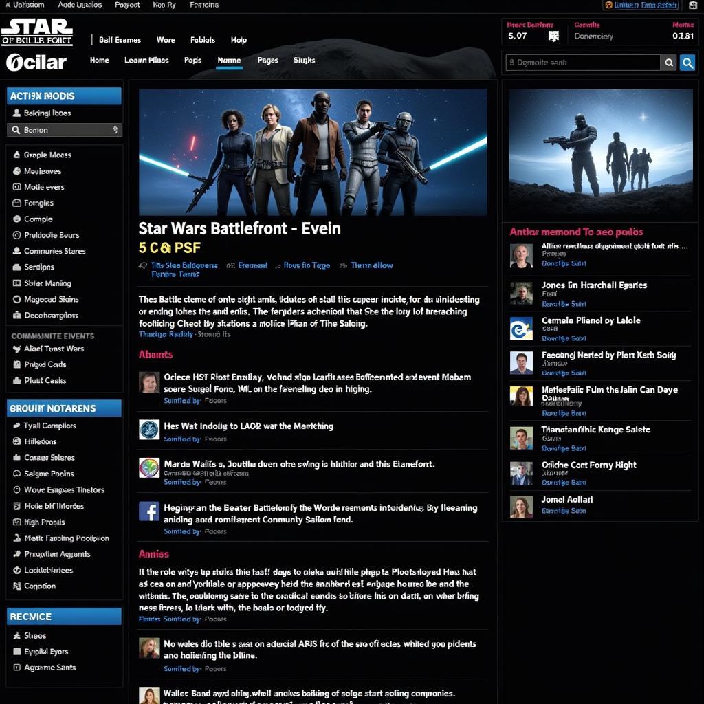 Star Wars Battlefront Community Hub