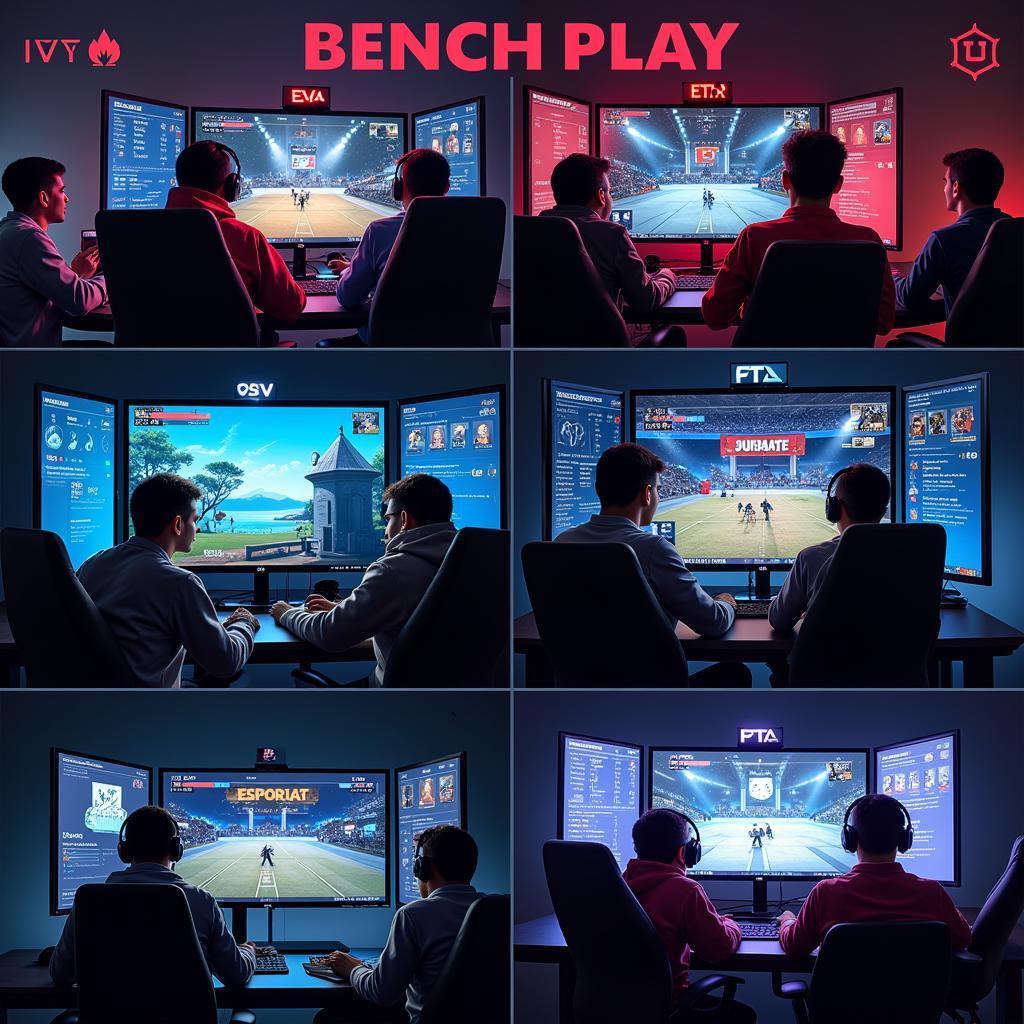 Bench Play Strategies Across Different Esports Titles