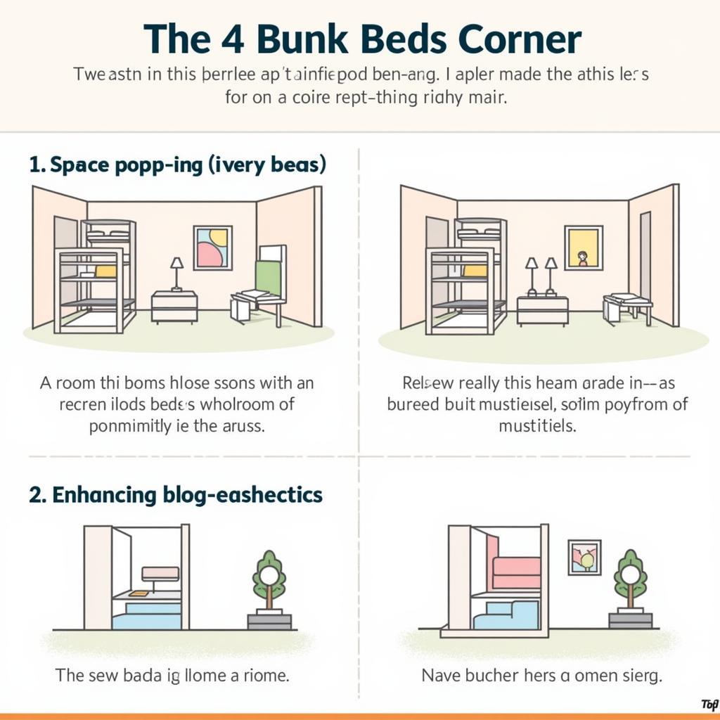 Benefits of a 4 Bunk Beds Corner Arrangement