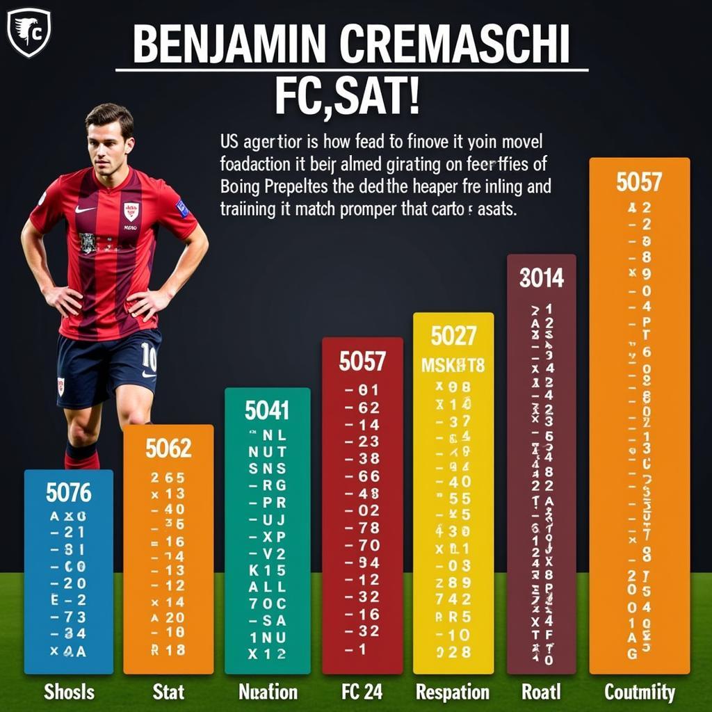 Illustrating Benjamin Cremaschi's potential career mode progression in FC 24