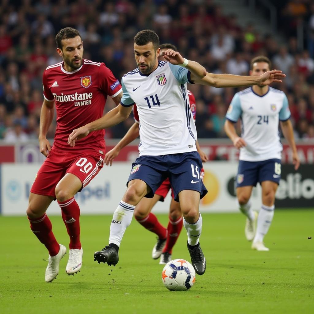 Benjamin Cremaschi showcasing his dribbling skills in FC 24