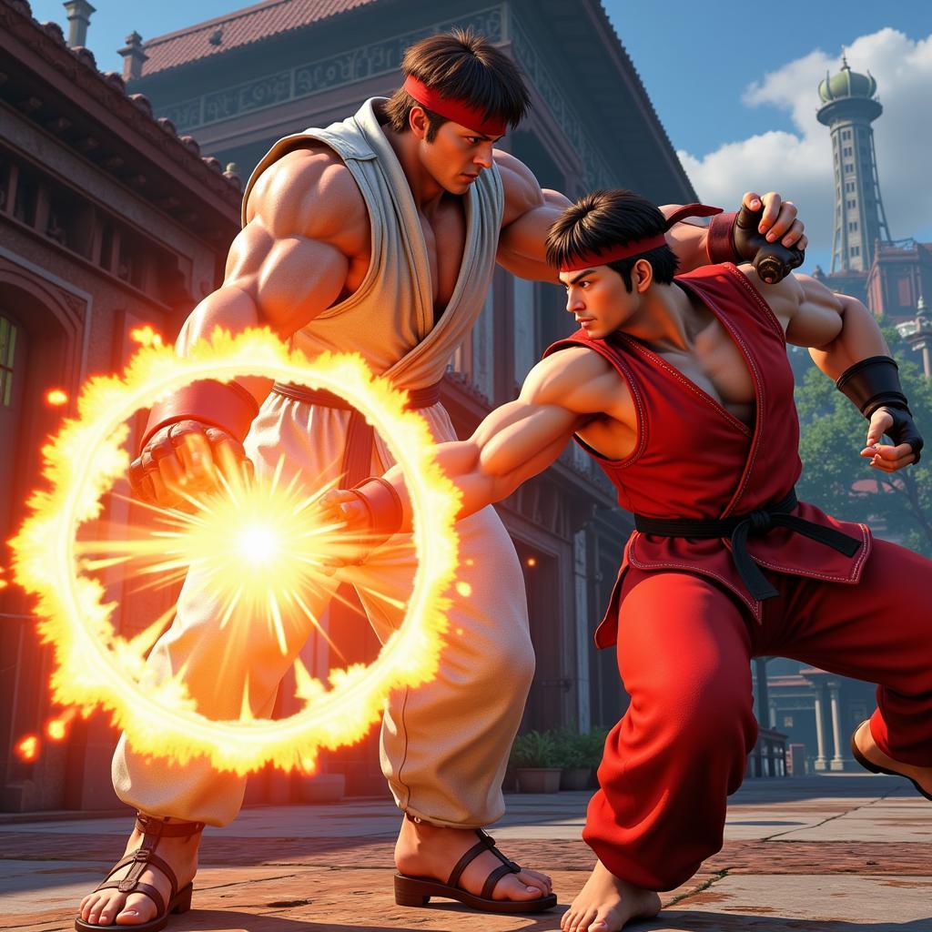 Street Fighter IV Gameplay Screenshot