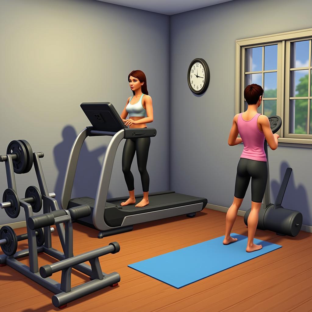 Sims 4 workout routine