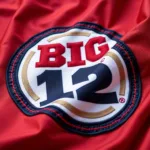 Big 12 Conference Flag Close-up