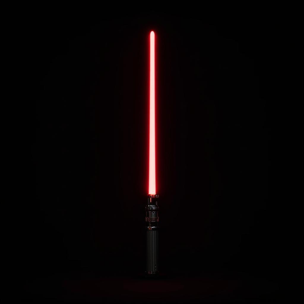 Minimalist Lightsaber Black Star Wars Wallpaper