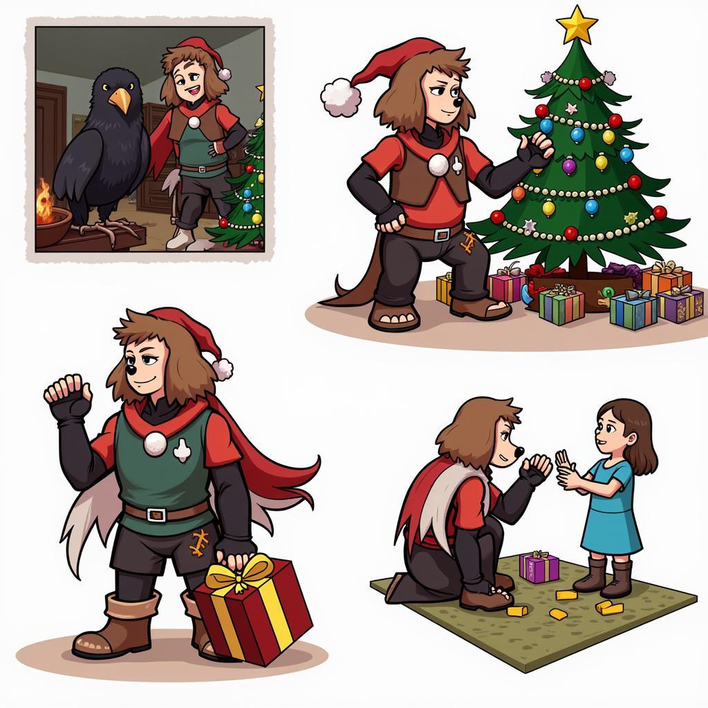 Bloodhound Christmas Fanart