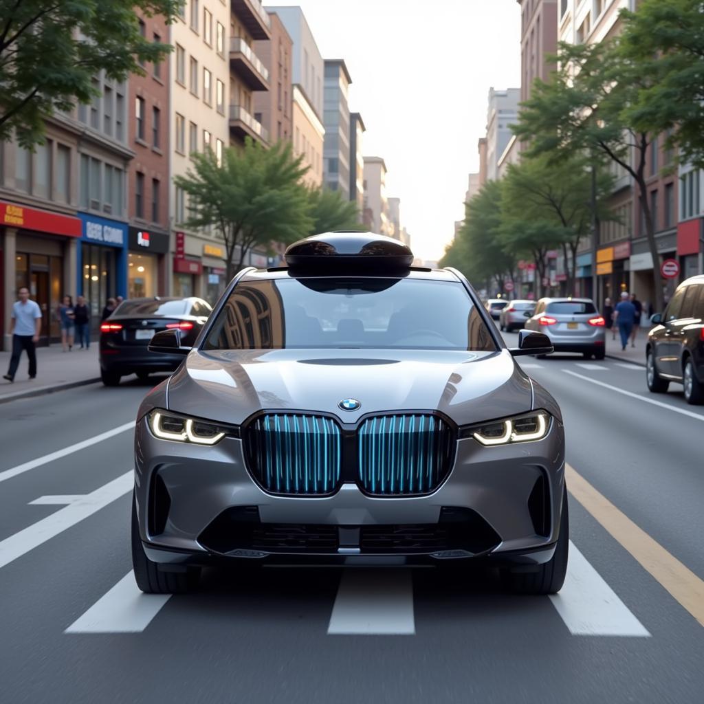 BMW U2 Autonomous Driving in the City