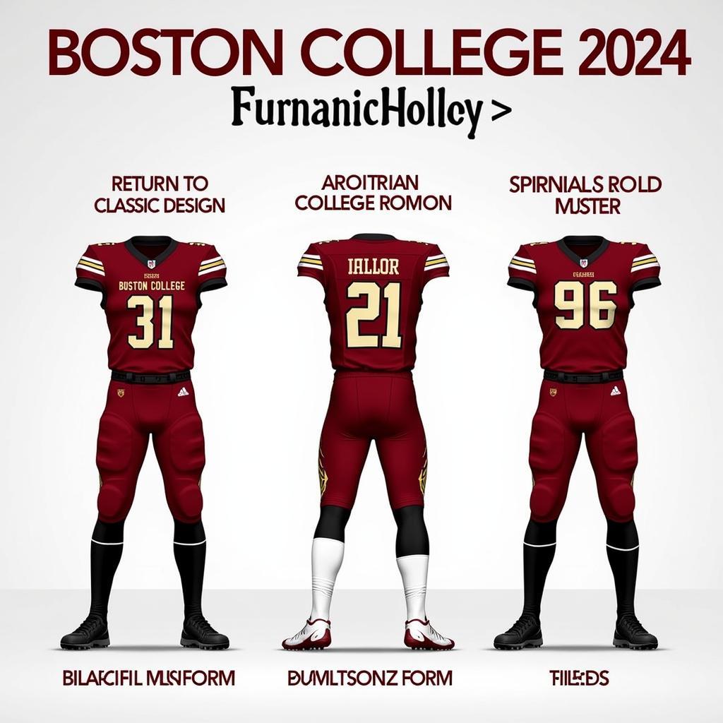 Potential Concepts for 2024 Uniforms