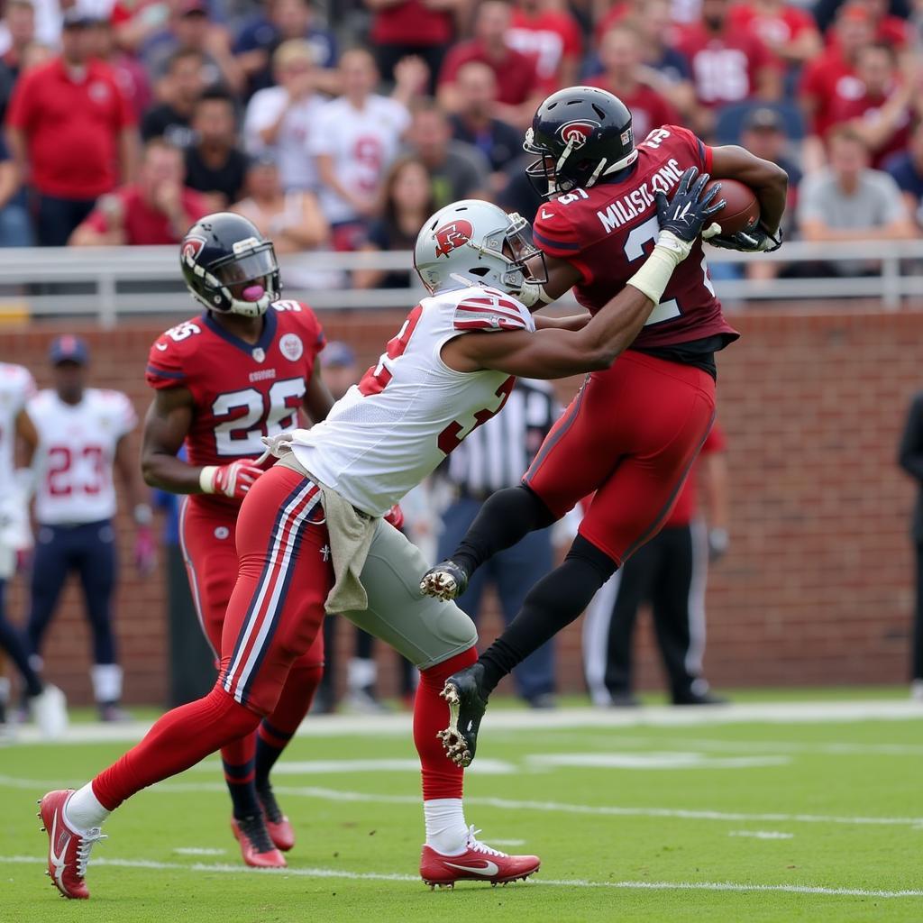 Brandon Aiyuk Makes a Contested Catch