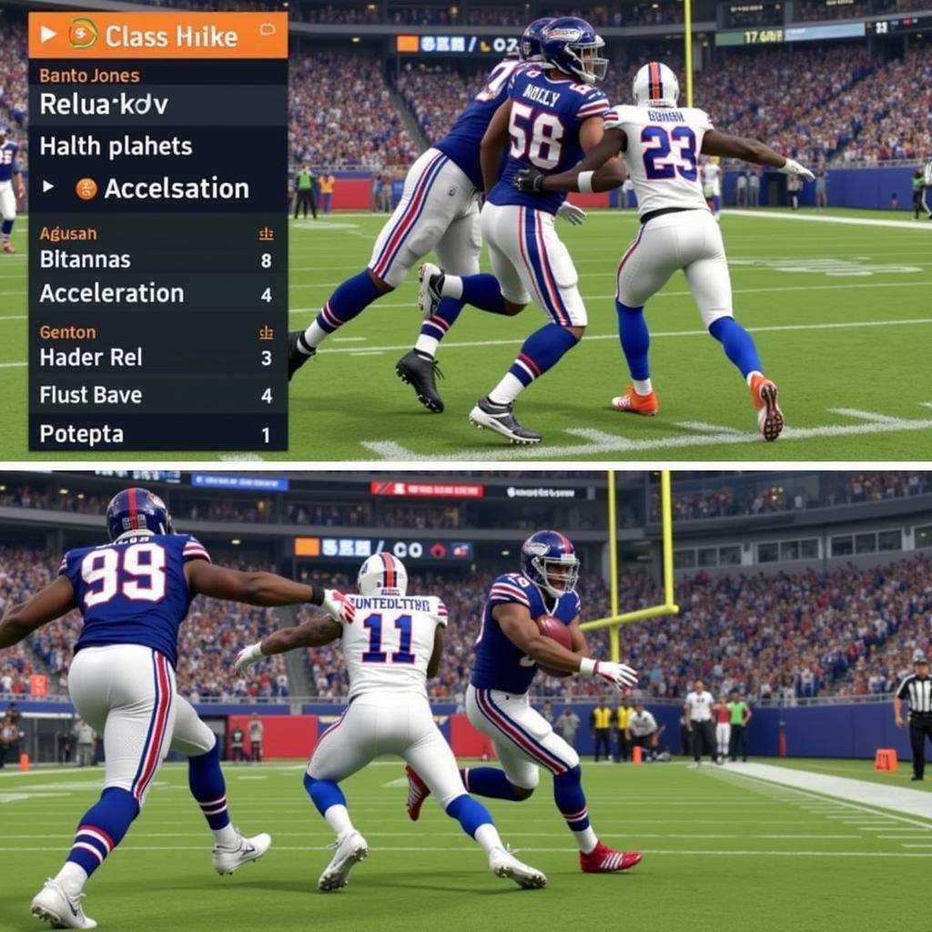 Brandon Jones Madden Speed and Acceleration Attributes