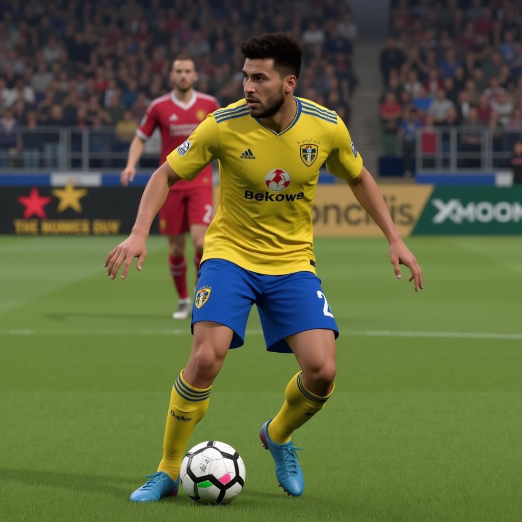 Brenden Aaronson in Leeds United Kit in FIFA 23