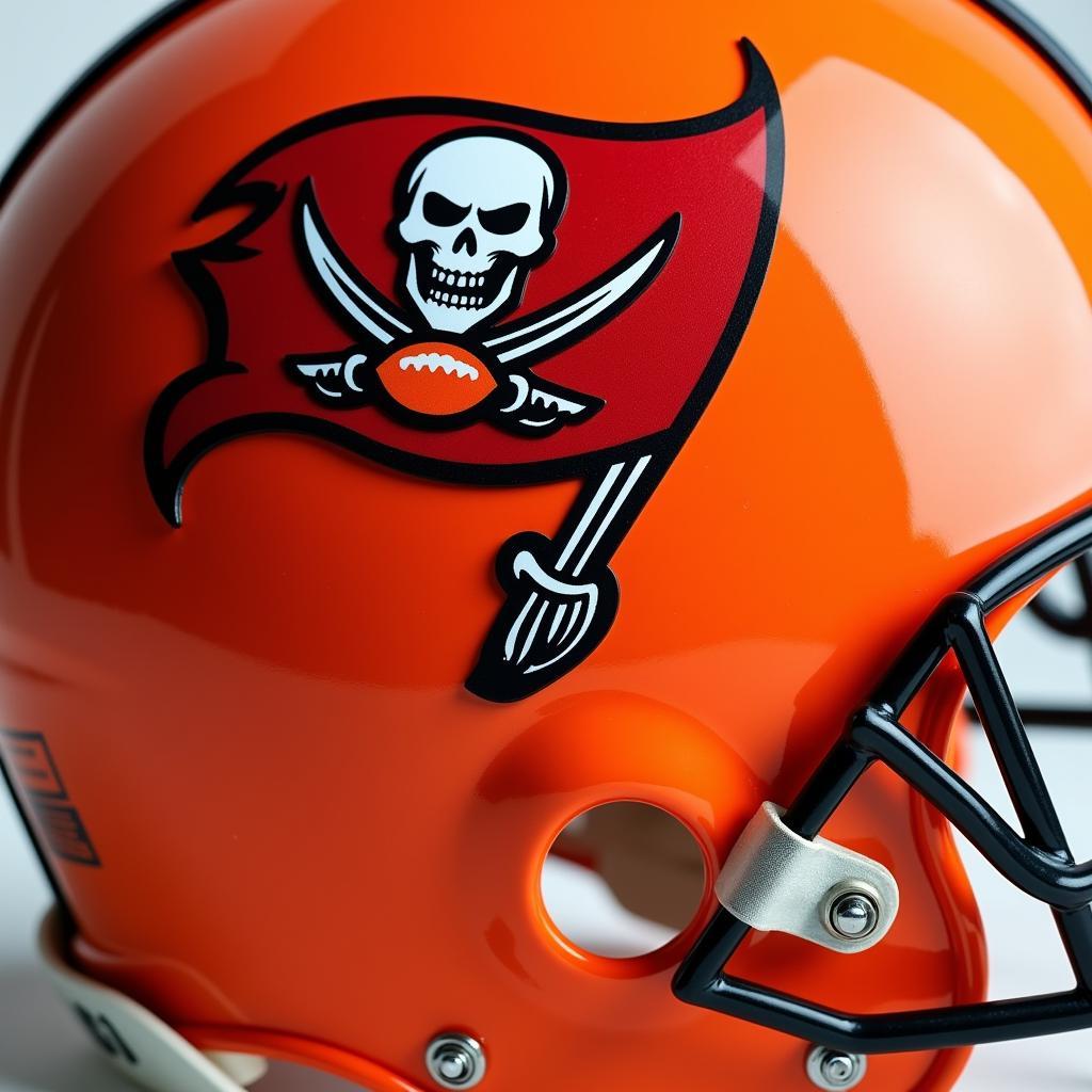 Bucco Bruce Helmet in the Orange Era