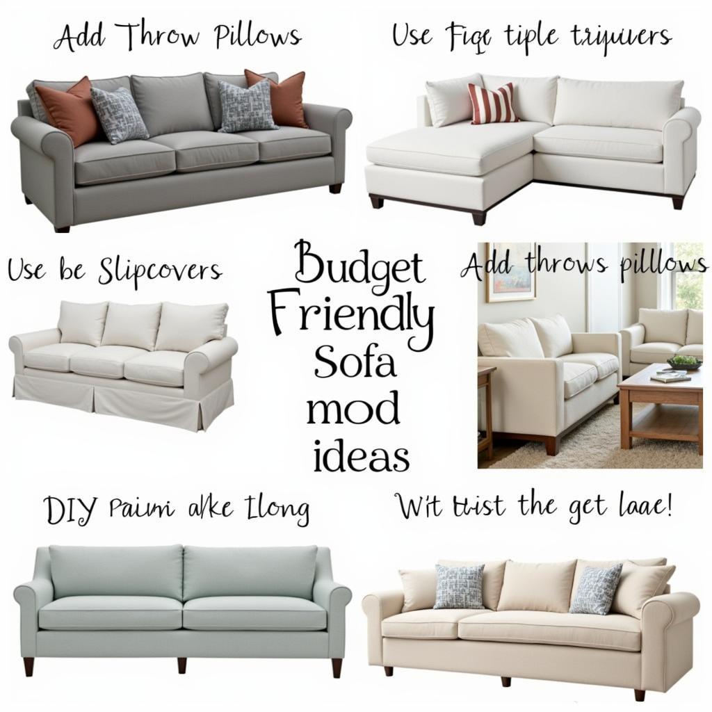 Budget-Friendly Sofa Mod Ideas